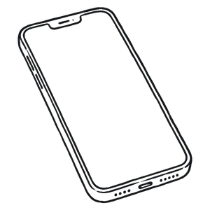 Tegning: iphone