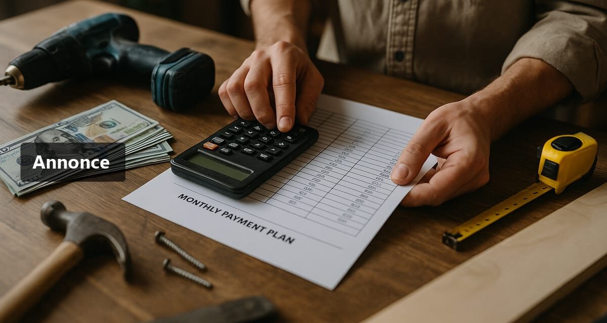 Finansier dine hjemmeprojekter: køb i rater og gøre-det-selv på budget